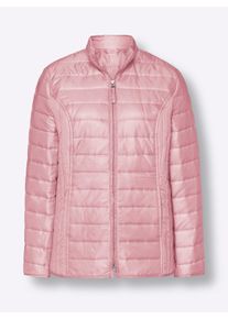 Dames Licht gewatteerde jas in rozenkwarts ,maat 56, WITT, 100% Polyester