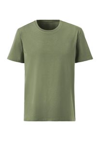 Heren T-shirt in kaki ,maat S (44/46), WITT, 100% Katoen