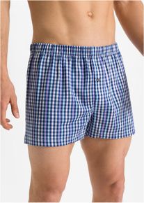 bonprix Bóxers de punto holgados (3 unidades), azul, 9 (3XL)