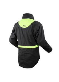 LS2 X-Rain Motorradregenjacke (Schwarz/Fluogelb)
