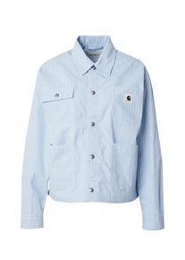 Carhartt Work In Progress Carhartt WIP Dames Tussenjas 'Nota' lichtblauw / zwart / wit S