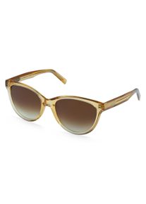 Fielmann MF 019 SUN FA | okulary przeciwsłoneczne | Kształt okularów: motyl, cr39, beżowy