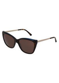 Fielmann LD 015 SUN CL | okulary przeciwsłoneczne | Kształt okularów: kanciasty, cr39, brązowy