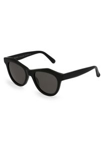 Fielmann MF 041 SUN FA | okulary przeciwsłoneczne | Kształt okularów: kanciasty, cr39, czarny