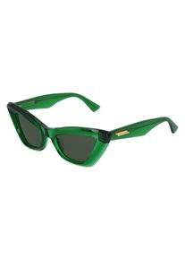 Bottega Veneta BV1101S | okulary przeciwsłoneczne | Kształt okularów: motyl, tworzywo sztuczne, zielony