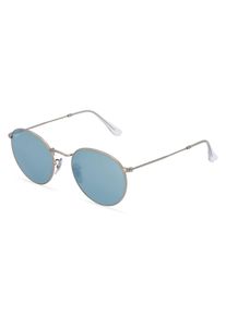 Ray-Ban RB 3447 ROUND METAL | okulary przeciwsłoneczne | Kształt okularów: panto, minerał, srebrny