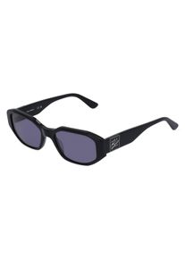 K by KARL LAGERFELD KARL LAGERFELD KL6073S | okulary przeciwsłoneczne | Kształt okularów: kanciasty, tworzywo sztuczne, czarny