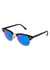 Ray-Ban RB 3016 CLUBMASTER | okulary przeciwsłoneczne | Kształt okularów: browline, minerał, brązowy
