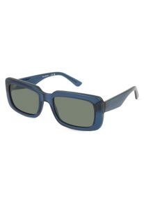 K by KARL LAGERFELD Karl Lagerfeld KL6101S | okulary przeciwsłoneczne | Kształt okularów: kanciasty, , niebieski