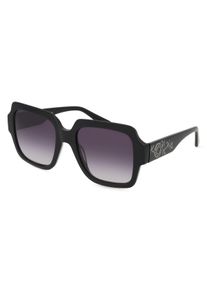 K by KARL LAGERFELD Karl Lagerfeld KL6104SR | okulary przeciwsłoneczne | Kształt okularów: kanciasty, , czarny