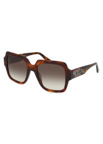 K by KARL LAGERFELD Karl Lagerfeld KL6104SR | okulary przeciwsłoneczne | Kształt okularów: kanciasty, , brązowy