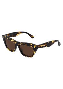 Bottega Veneta BV1121S | okulary przeciwsłoneczne | Kształt okularów: motyl, tworzywo sztuczne, brązowy