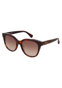 MaxMara Max Mara MM0068 | okulary przeciwsłoneczne | Kształt okularów: panto, tworzywo sztuczne, brązowy