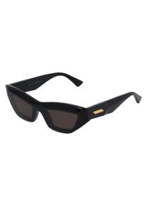 Bottega Veneta BV1219S | okulary przeciwsłoneczne | Kształt okularów: motyl, na bazie bio, czarny