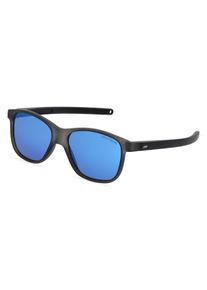 Julbo TURN 2 J559 | Kinder-Sonnenbrille | Fassung: Vollrand, Oval, Kunststoff, Grau Transparent | Glasfarbe: Grau Spiegel Blau
