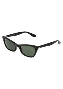 Ray-Ban RB 2299 LADY BURBANK | okulary przeciwsłoneczne | Kształt okularów: wąskie, minerał, czarny