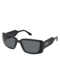 K by KARL LAGERFELD Karl Lagerfeld KL6106S | okulary przeciwsłoneczne | Kształt okularów: kanciasty, , czarny