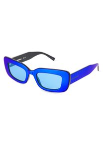 K by KARL LAGERFELD Karl Lagerfeld KL6164S | okulary przeciwsłoneczne | Kształt okularów: kanciasty, tworzywo sztuczne, niebieski