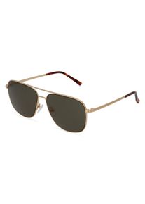 Fielmann BD 431 SUN CL | okulary przeciwsłoneczne | Kształt okularów: kanciasty, nylon, złoty