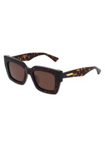 Bottega Veneta BV1212S | okulary przeciwsłoneczne | Kształt okularów: motyl, cr39, brązowy