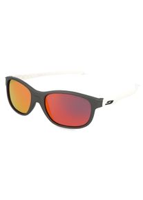 Julbo J5561131 ARCADE | Kinder-Sonnenbrille | Rund | Fassung: Polycarbonat Grau Weiss | Glasfarbe: Grau