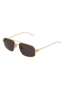 Bottega Veneta BV1128S | okulary przeciwsłoneczne | Kształt okularów: kanciasty, nylon, złoty