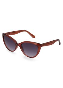 Fielmann OU 008 SUN CL | okulary przeciwsłoneczne | Kształt okularów: motyl, poliwęglan, czerwony