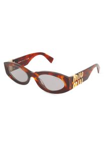 Miu Miu MU11WS | okulary przeciwsłoneczne | Kształt okularów: wąskie, , brązowy