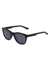 Puma PJ 0074 S | Kinder-Sonnenbrille | Panto | Fassung: Polycarbonat Schwarz | Glasfarbe: Grau