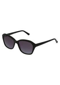 Fielmann LD 020 SUN CL | okulary przeciwsłoneczne | Kształt okularów: motyl, cr39, czarny
