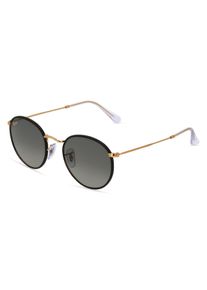 Ray-Ban RB 3447JM ROUND FULL COLOR | okulary przeciwsłoneczne | Kształt okularów: panto, minerał, złoty