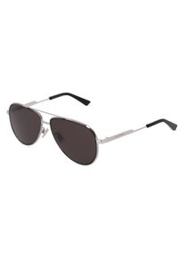 Bottega Veneta BV1240S | okulary przeciwsłoneczne | Kształt okularów: pilotki, na bazie bio, srebrny