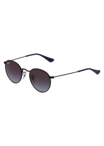 Ray-Ban Junior RJ 9547S ROUND | okulary przeciwsłoneczne | Kształt okularów: okrągły, tworzywo sztuczne, czarny