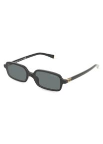 Miu Miu MU11ZS | okulary przeciwsłoneczne | Kształt okularów: kanciasty, , czarny