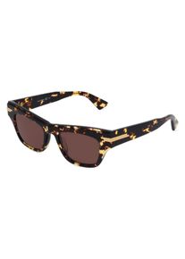 Bottega Veneta BV1122S | okulary przeciwsłoneczne | Kształt okularów: motyl, tworzywo sztuczne, brązowy