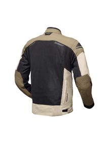 Modeka Khao Air II Motorradjacke (Schwarz/Braun/Khaki)