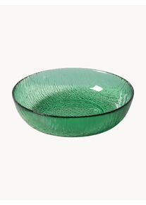 HKliving Misky zo skla The Emeralds, 2 ks