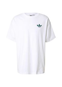 adidas originals, Mænd, Bluser & t-shirts 'SPORT CLUB', Petroleum / Hvid, Størrelse XL