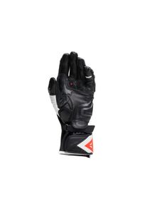 Dainese Fiero Metal Motorradhandschuhe (Schwarz/Weiß/Fluorot)