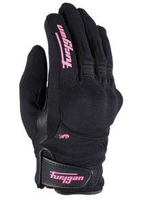 Furygan Jet All Season D30 Motorradhandschuhe Damen (Schwarz/Pink)