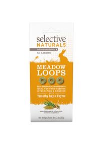 80g Meadow Loops Selective Naturals Snack per conigli