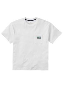 Passenger Sunset Textured Relaxed T-Shirt T-shirt Heren (XL |wit)