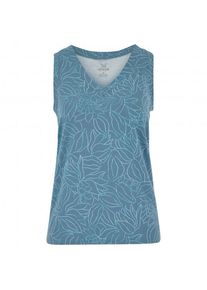 Sherpa Womens Neha V-Neck Tank Tanktop Dames (XS |blauw/turkoois)