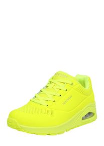 Skechers Trampki niskie 'Uno - Night Shades' dla kobiet neonowo-żółty Rozmiar 35