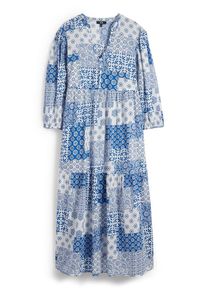 C&Amp;A Vestito con scollo a V-fantasia, Bianco, Taille: S