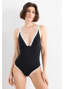C&Amp;A Strój kąpielowy-wyściełany-LYCRA XTRA LIFE , Czarny, Rozmiar: 38