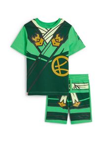 C&Amp;A Lego Ninjago-set-t-shirt e shorts in felpa-2 pezzi, Verde, Taille: 116