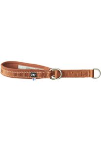Hurtta ECO Casual Zug-Stop-Hundehalsband, cinnamon, 30-40cm