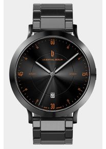 Zeitgeist Automatik - Men's watch - Dark Silver Orange - Sapphire crystal - Brushed anthracite stainless steel - 42,5 mm - Schweizer Automatikwerk -