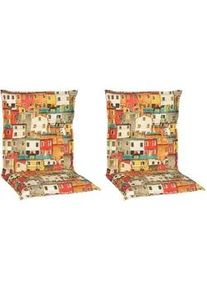 Sesselauflagenset Tours 2er- Set ca. 98x46 cm Häuser